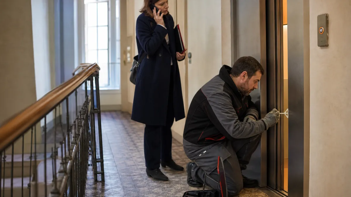 Panne d'ascenseur en copropriété et bons réflexes du gestionnaire